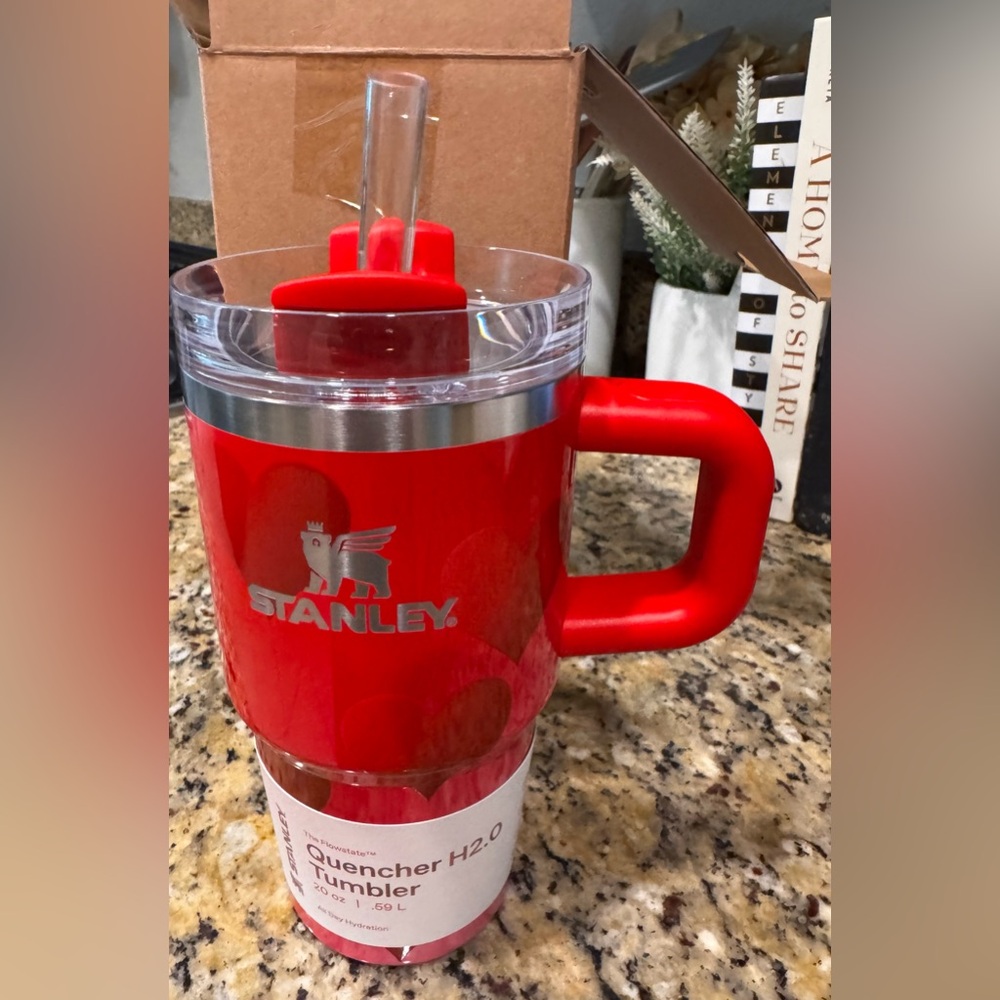 Stanley Valentine Rogue Heart Gradient 20oz Flowstate Quencher Tumbler